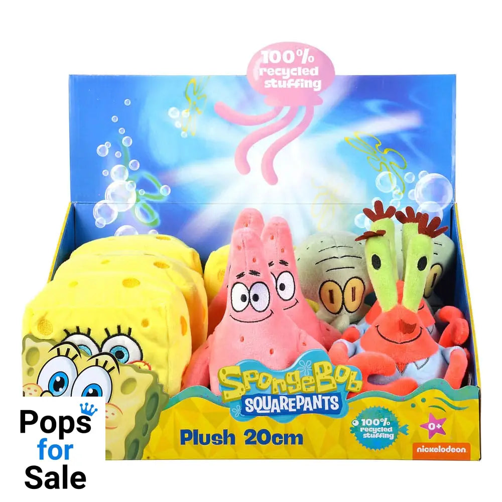 Spongebob Squarepants Plush Figures 20 cm Assortment (12)