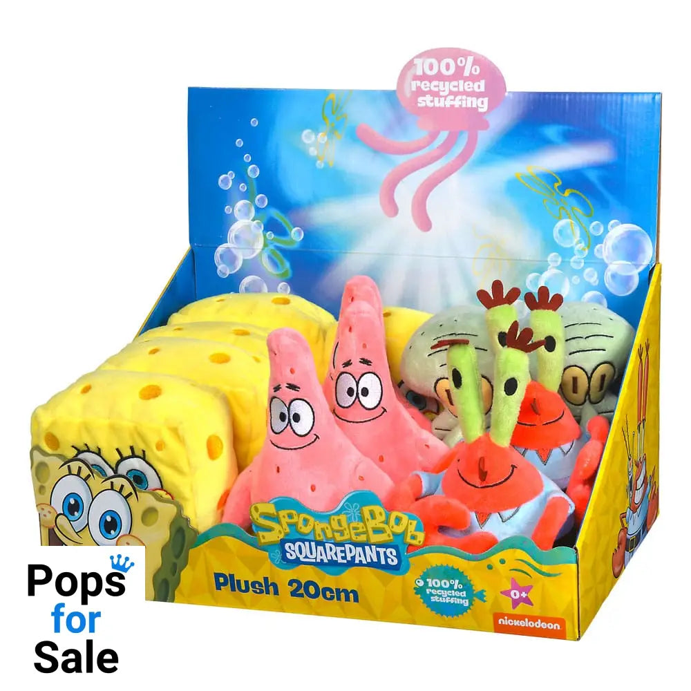 Spongebob Squarepants Plush Figures 20 cm Assortment (12)
