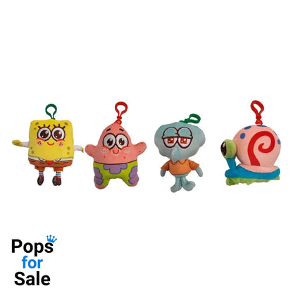 SpongeBob SquarePants Plush Keychains Residents 10 cm Assortment (12)