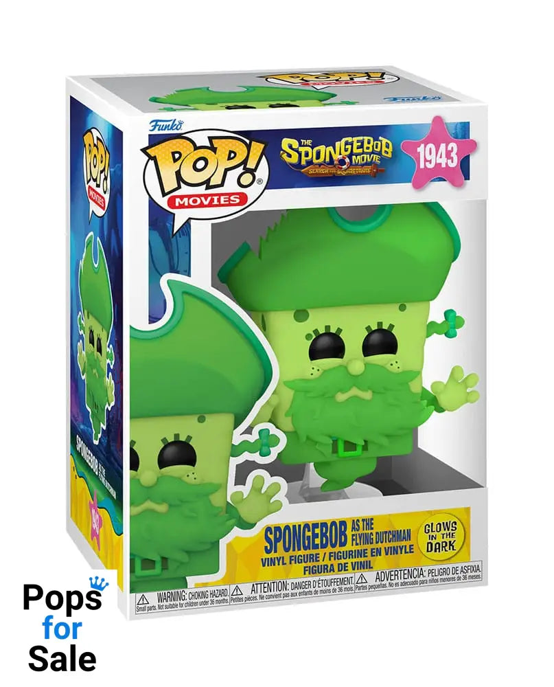 SpongeBob SquarePants POP! Vinyl Figure SpongeBob as the Flying Dutchman (Glow) 9 cm