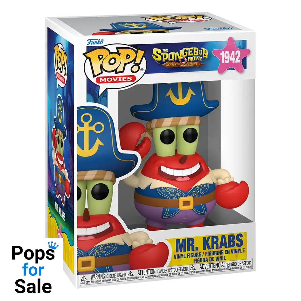 SpongeBob SquarePants POP! Vinyl Figure Mr. Krabs (Pirate) 9 cm