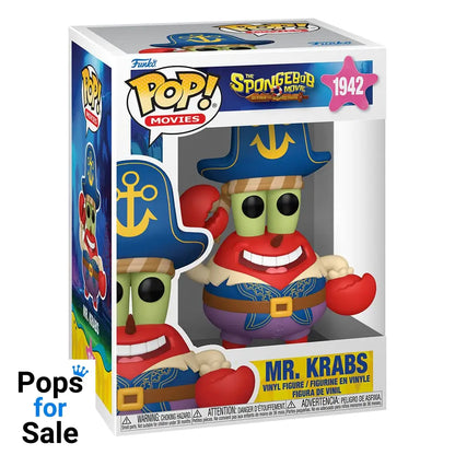 SpongeBob SquarePants POP! Vinyl Figure Mr. Krabs (Pirate) 9 cm