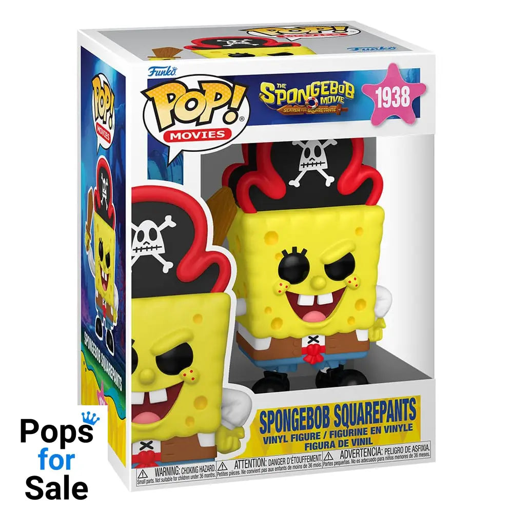 SpongeBob SquarePants POP! Vinyl Figure SquarePants (Pirate) 9 cm