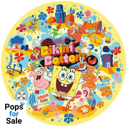 SpongeBob SquarePants Round Jigsaw Puzzle Welcome to Bikini Bottom (500 pieces)