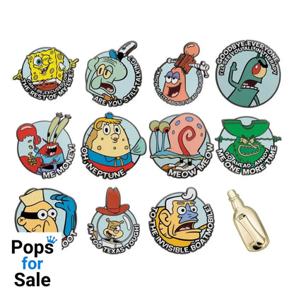 SpongeBob SquarePants World Pin Badge Display Mystery Pin Badge (12)
