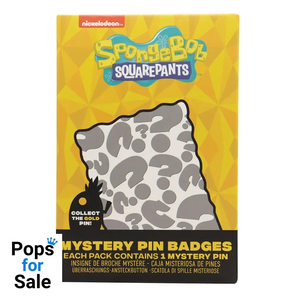 SpongeBob SquarePants World Pin Badge Display Mystery Pin Badge (12)