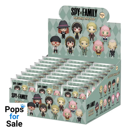 Spy x Family 3D Foam Bag Clips Series 1 Display (24)