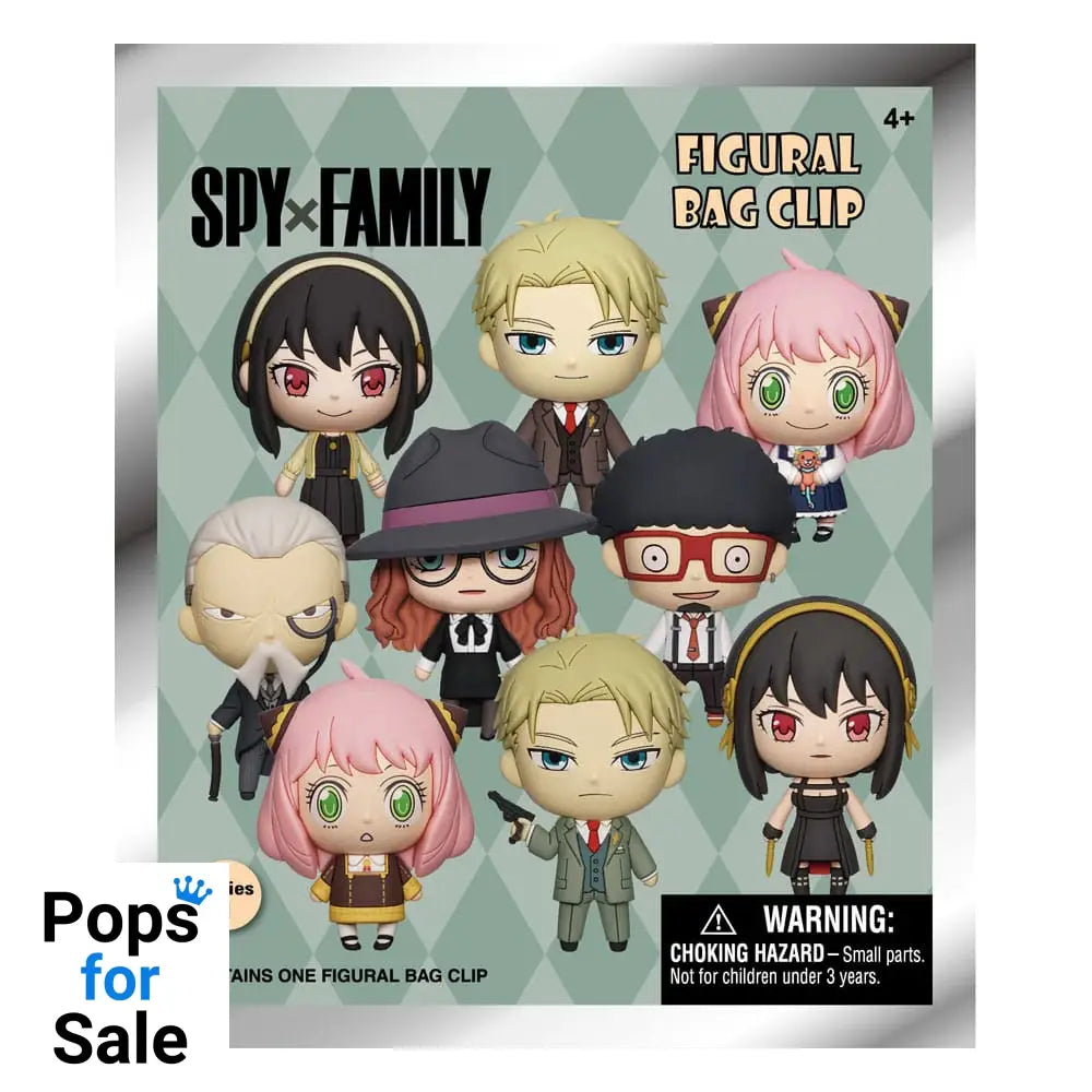 Spy x Family 3D Foam Bag Clips Series 1 Display (24)