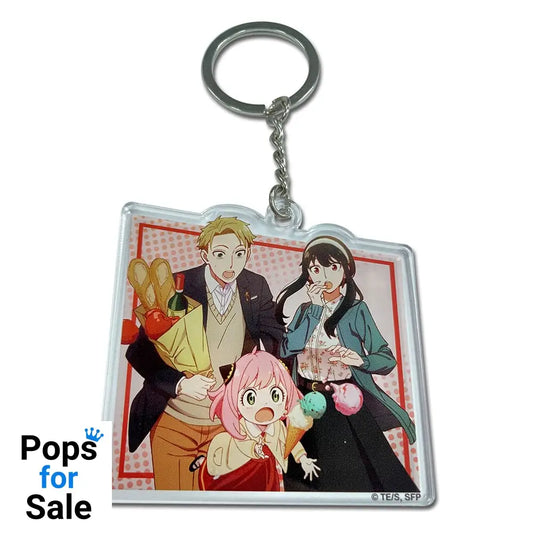 Spy x Family Acrylic Keychain Teaser Art 6 cm Keyrings