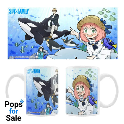 Spy x Family Ceramic Mug Sea Animals Cups & Mugs