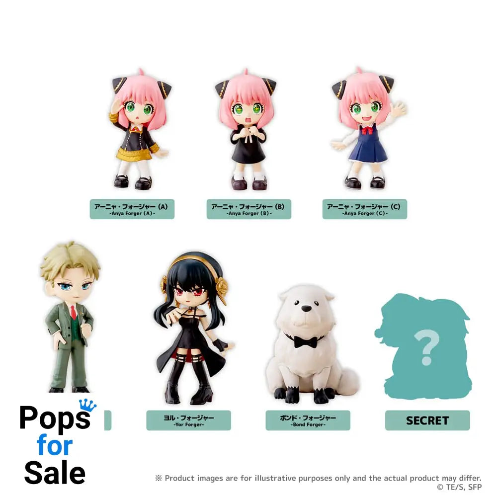 Spy x Family PalVerse PVC Figures 9 cm Assortment (6) Statues,Blind Boxes