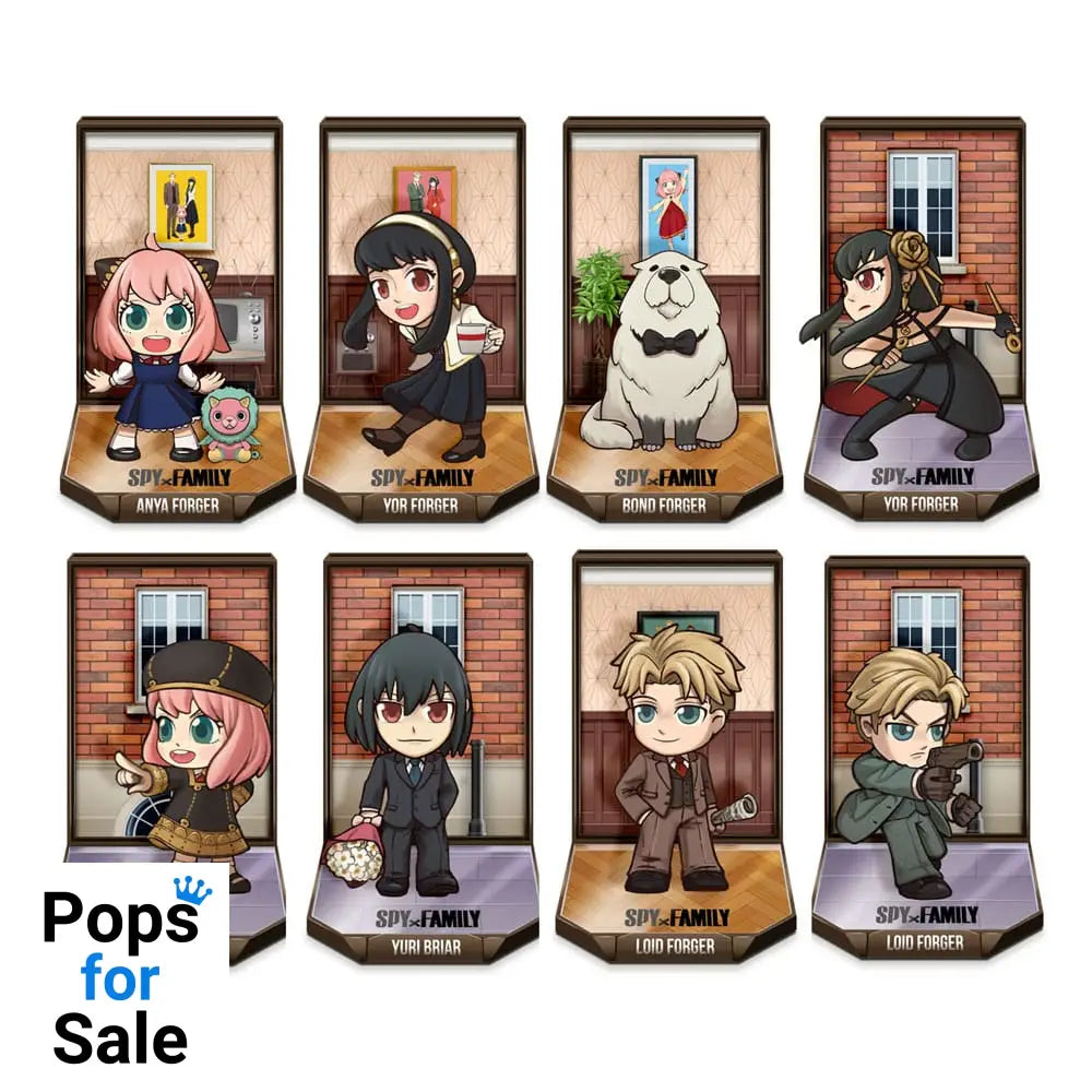 Spy x Family Secret Capsule Mini Figures 11 cm Display (12) Mini-figures