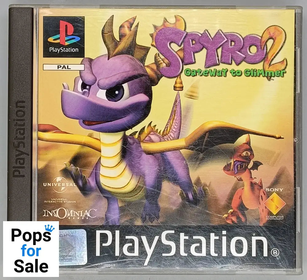 Spyro 2: Gateway to Glimmer Platinum (PS)