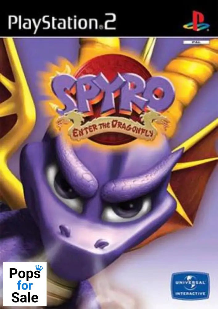 Spyro: Enter the Dragonfly for Sony Playstation 2 - [Just Disc]
