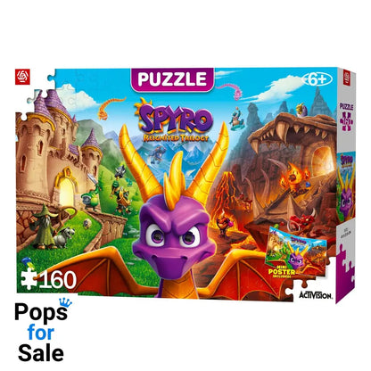 Spyro Reignited Trilogy Kids Puzzle (160 pieces)