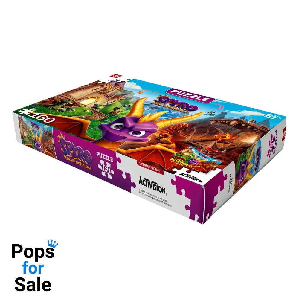 Spyro Reignited Trilogy Kids Puzzle (160 pieces)