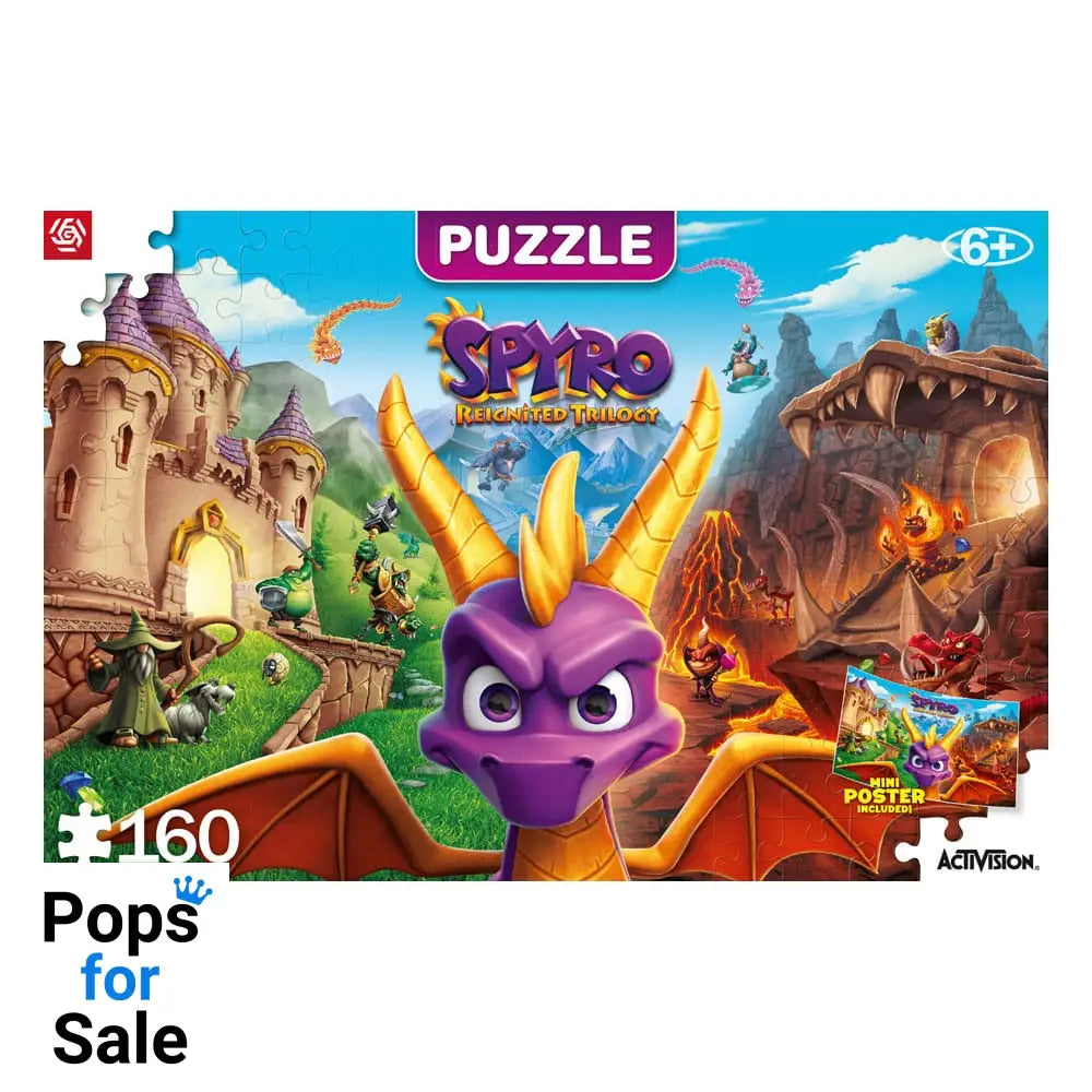 Spyro Reignited Trilogy Kids Puzzle (160 pieces)