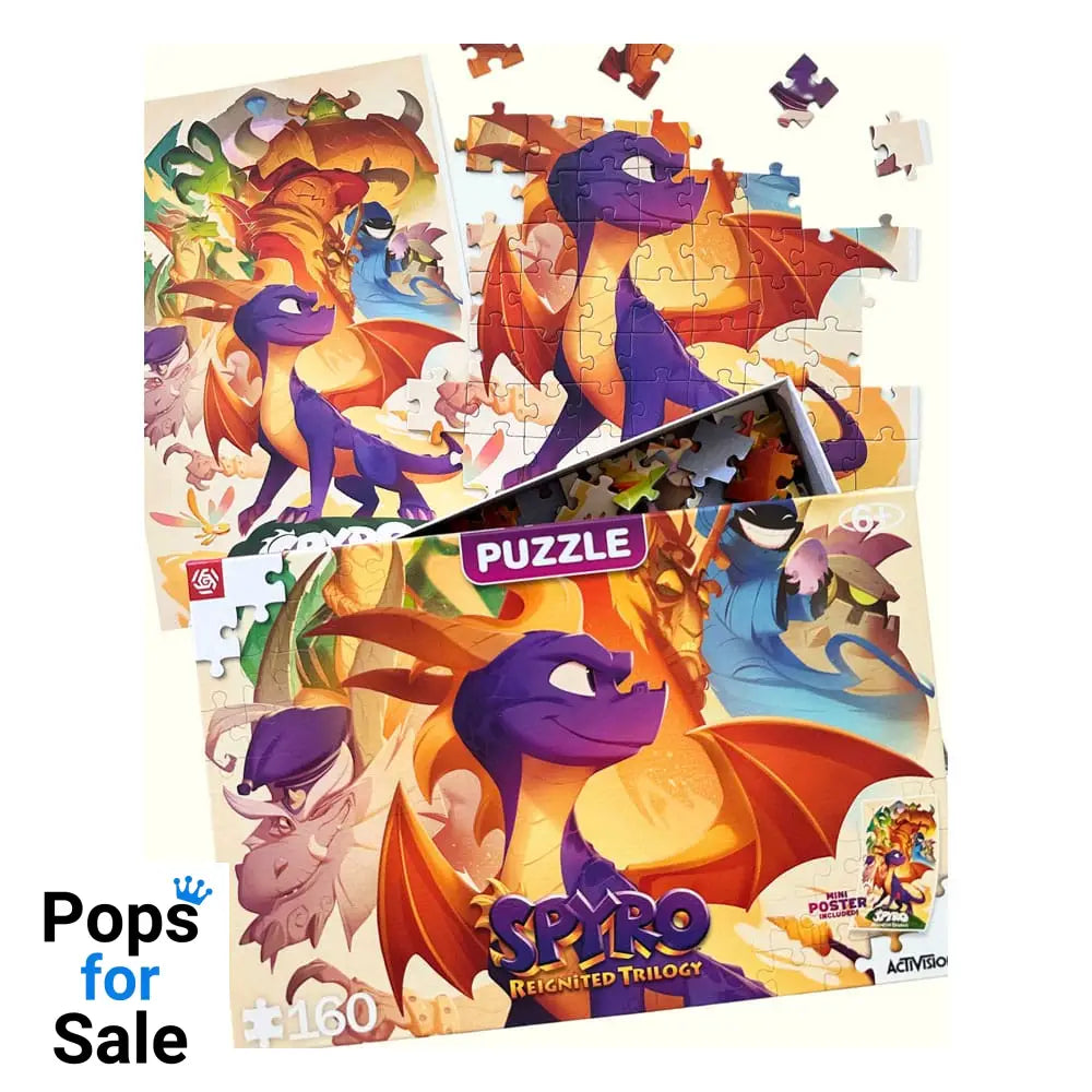 Spyro Reignited Trilogy Kids Puzzle Heroes (160 pieces)
