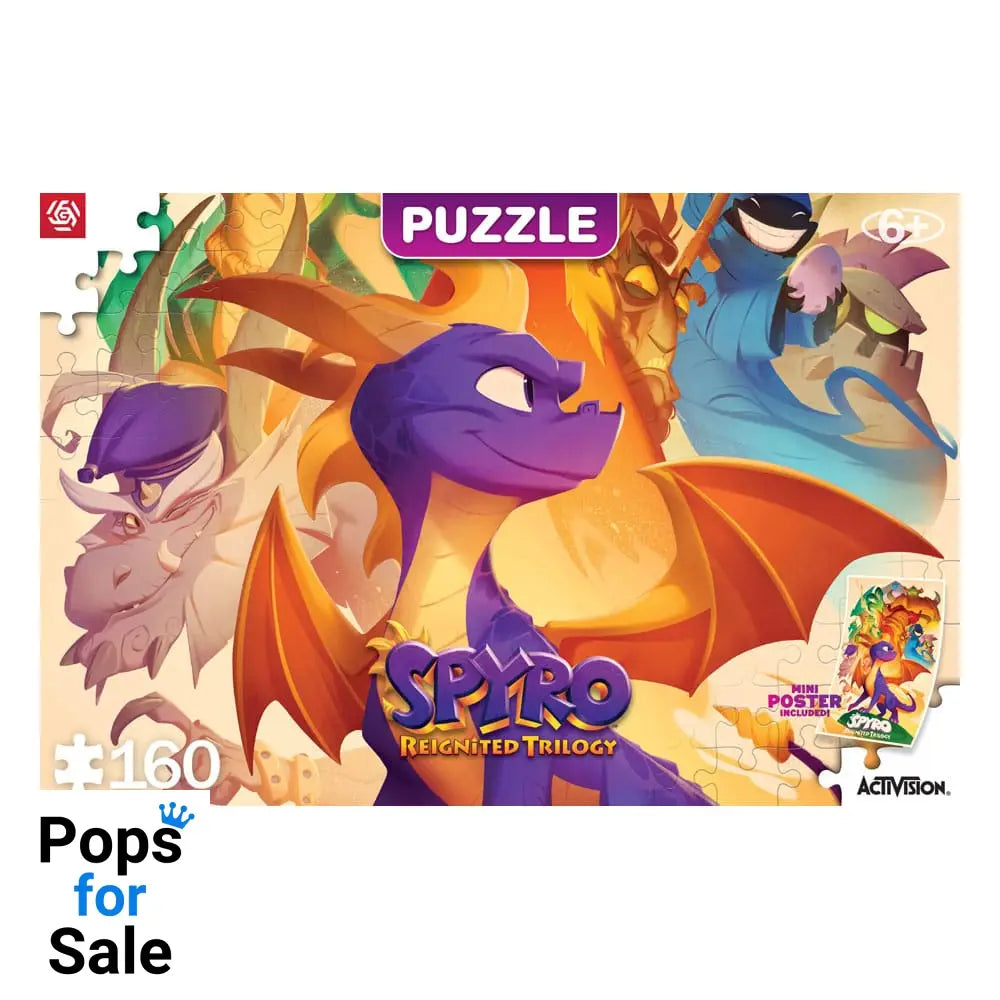 Spyro Reignited Trilogy Kids Puzzle Heroes (160 pieces)