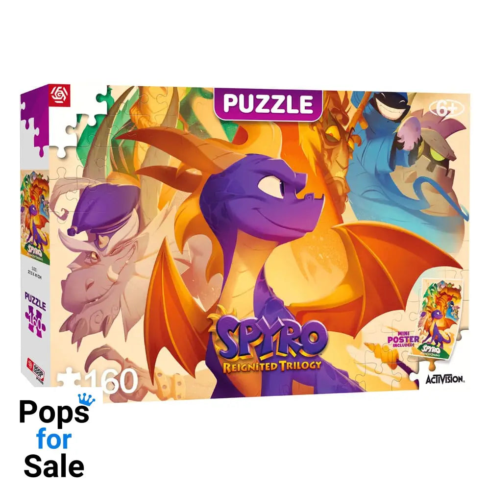 Spyro Reignited Trilogy Kids Puzzle Heroes (160 pieces)