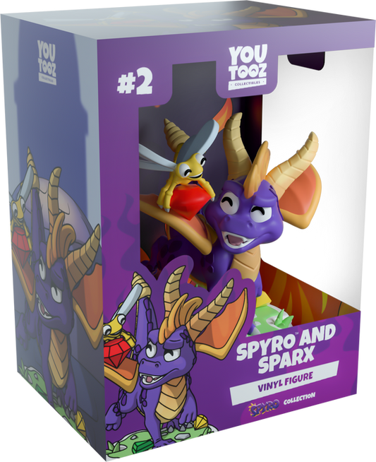 Youtooz Spyro and Sparx Figure