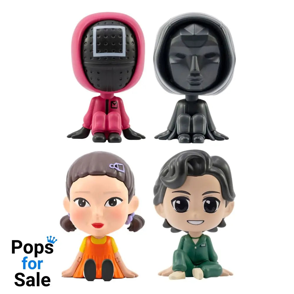 Squid Game Bobble Hero Bobble-Head (Blind Box Ver.) 6 cm Display (12)