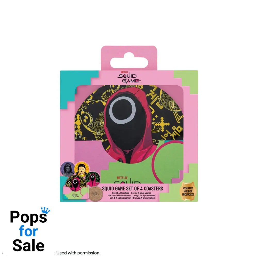 Squid Game Coaster 4-Pack