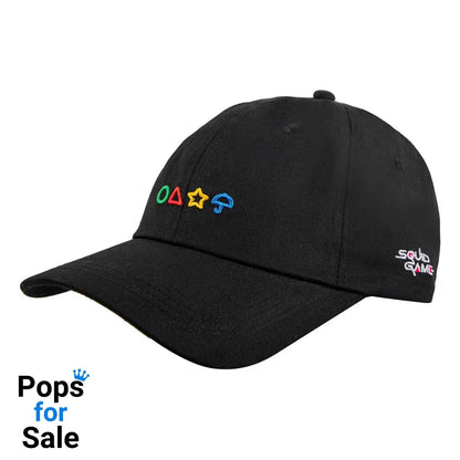 Squid Game Curved Bill Cap Dalgona Beanies & Caps