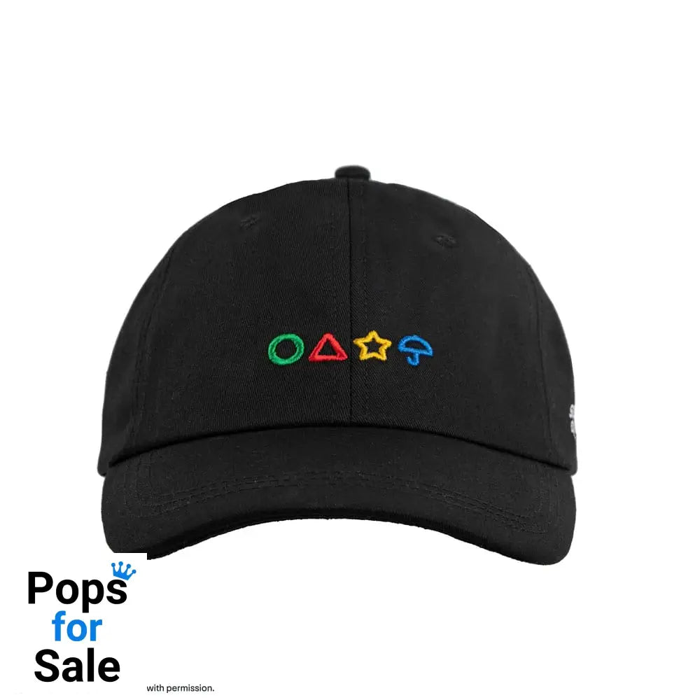 Squid Game Curved Bill Cap Dalgona Beanies & Caps