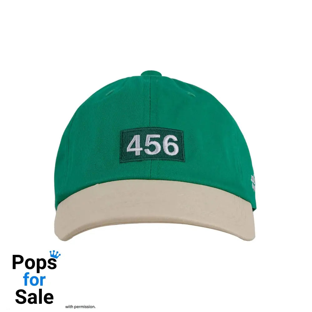 Squid Game Curved Bill Cap Player 456 Beanies & Caps