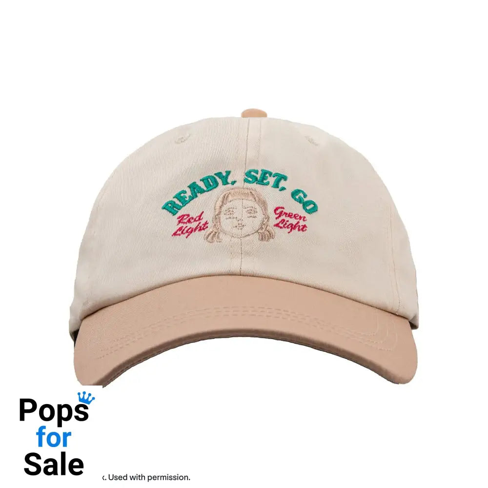 Squid Game Curved Bill Cap Red light, green light