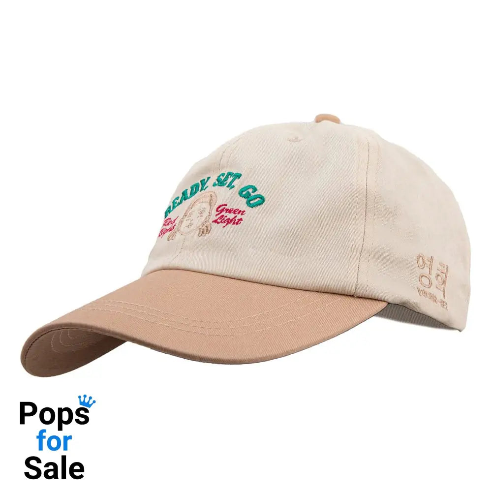 Squid Game Curved Bill Cap Red light green light Beanies & Caps