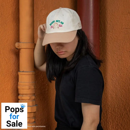 Squid Game Curved Bill Cap Red light, green light