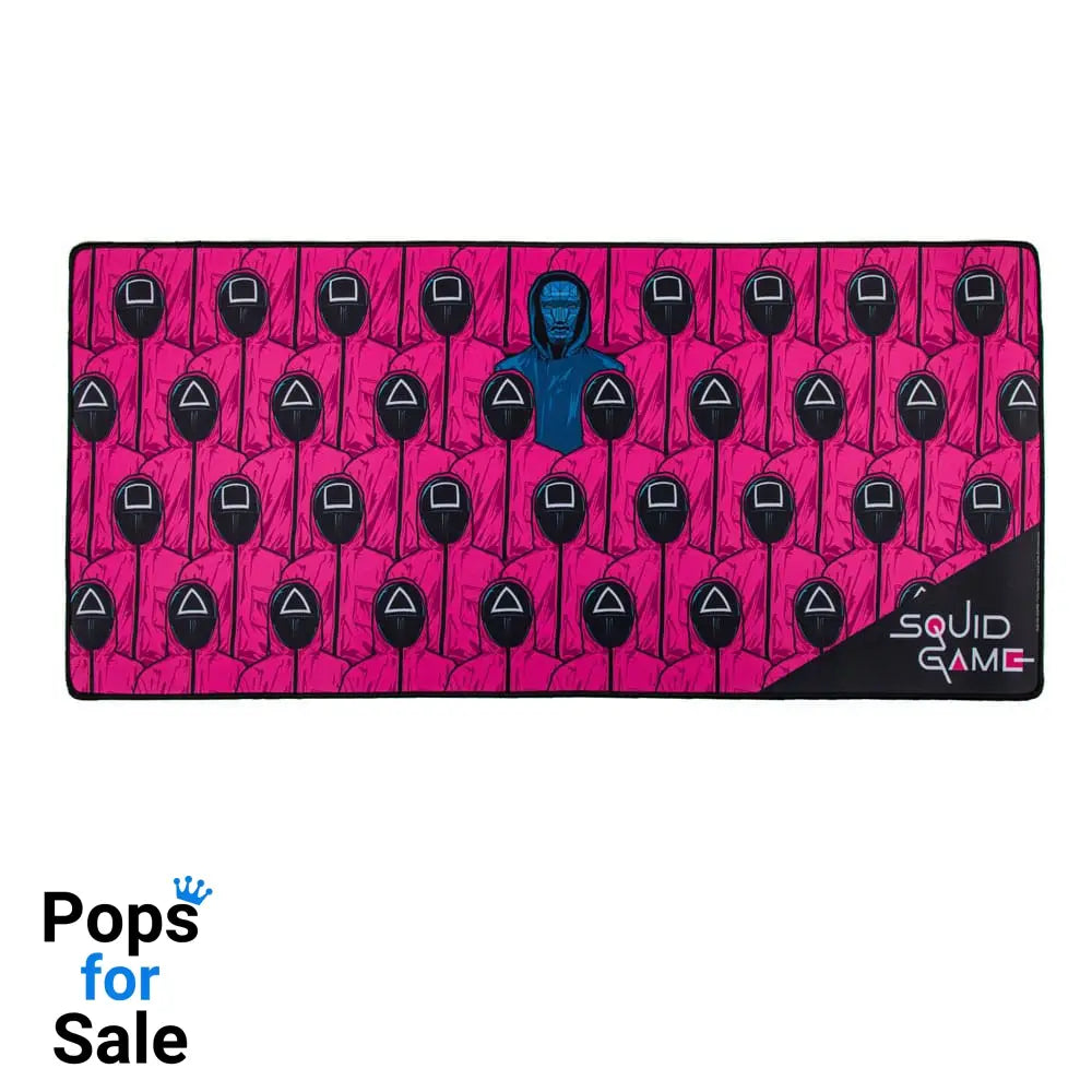 Squid Game Desk Pad Front Man and Guards Stationery