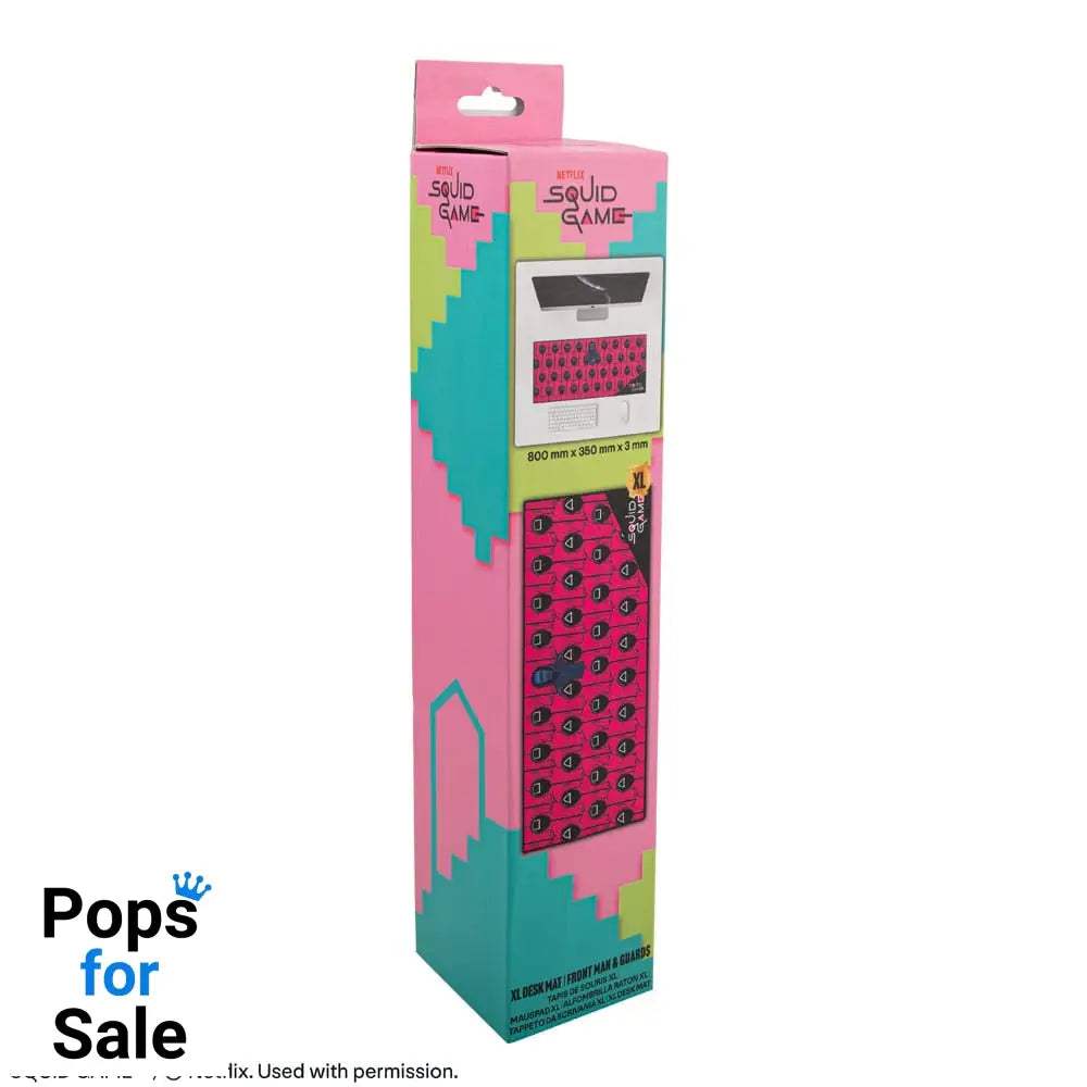 Squid Game Desk Pad Front Man and Guards