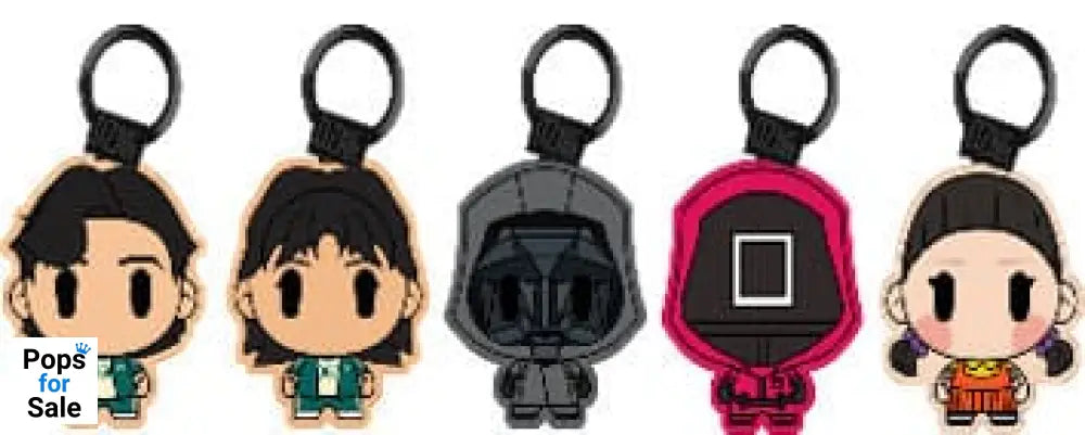 Squid Game DZNR Bag Clips 10 cm Display (24)