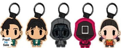 Squid Game DZNR Bag Clips 10 cm Display (24) Keyrings