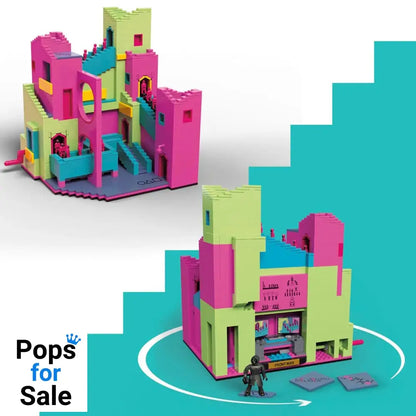 Squid Game MEGA Construction Set Squid Game Staircase Construction kits