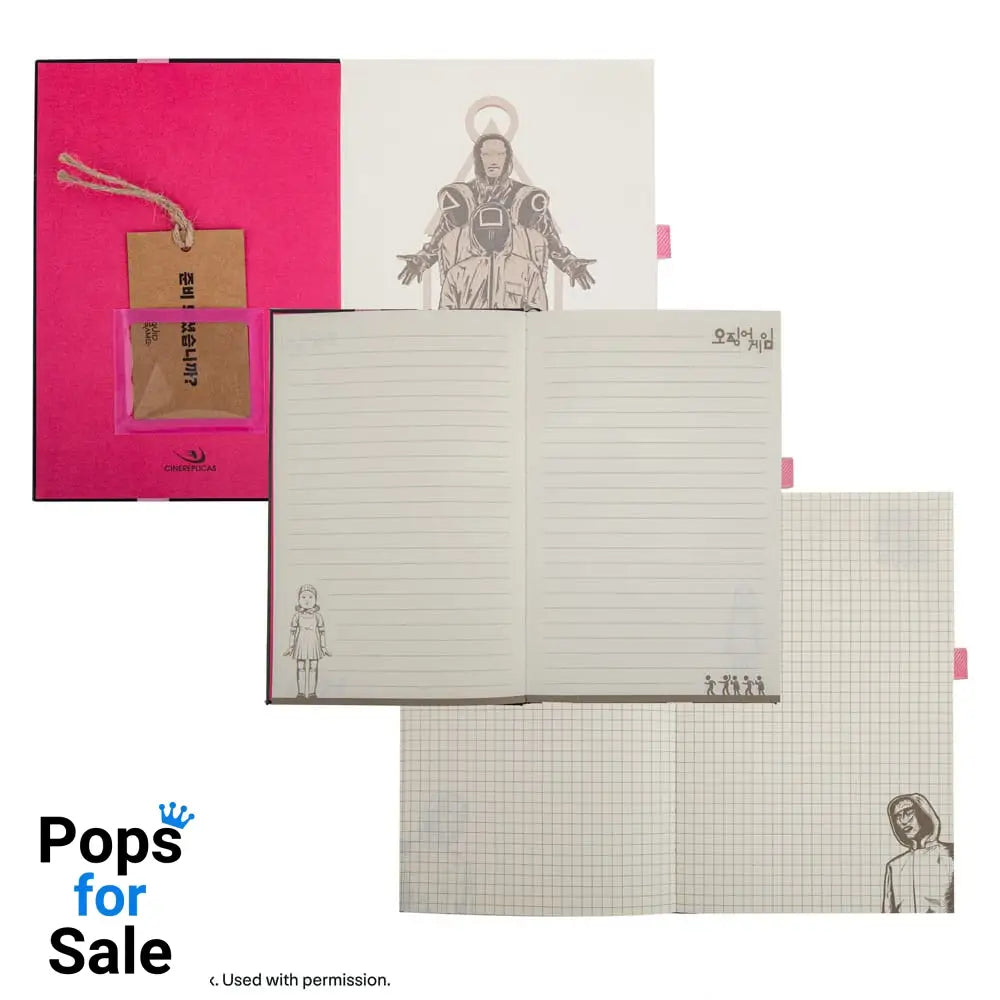 Squid Game Notebook Coffin