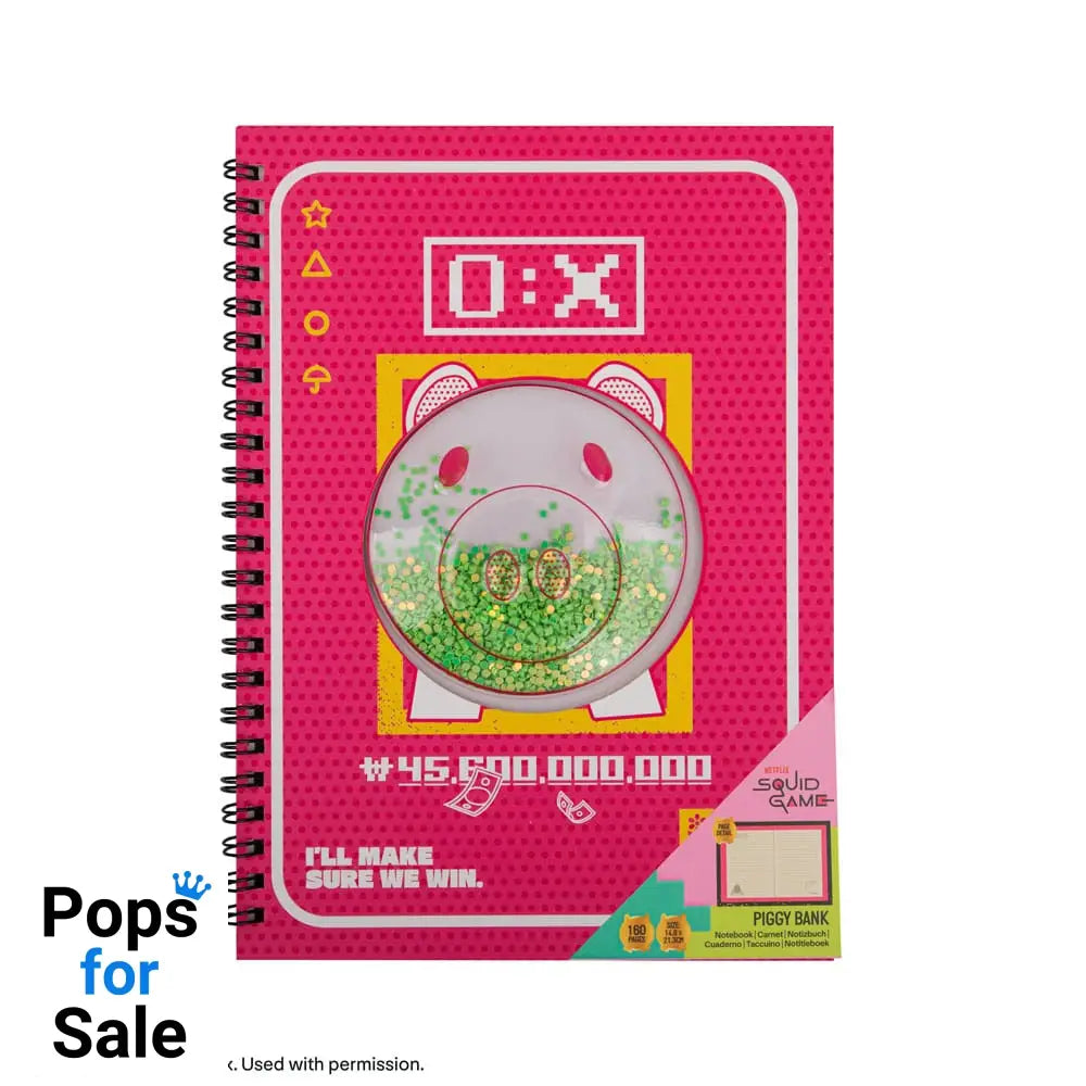 Squid Game Notebook Piggy Bank