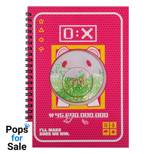 Squid Game Notebook Piggy Bank Stationery