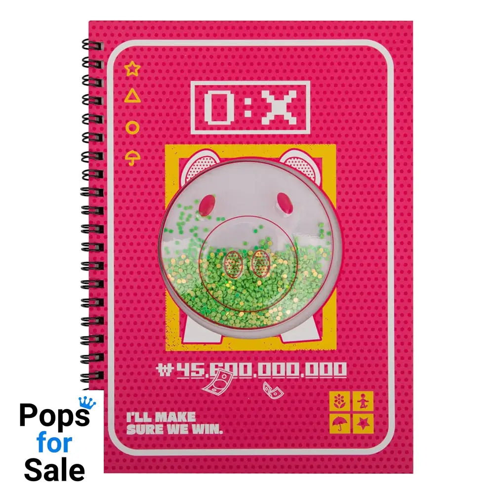 Squid Game Notebook Piggy Bank
