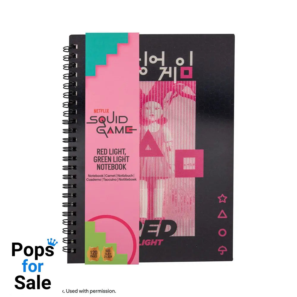 Squid Game Notebook Red light, green light