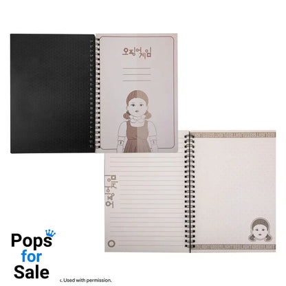 Squid Game Notebook Red light green light Stationery