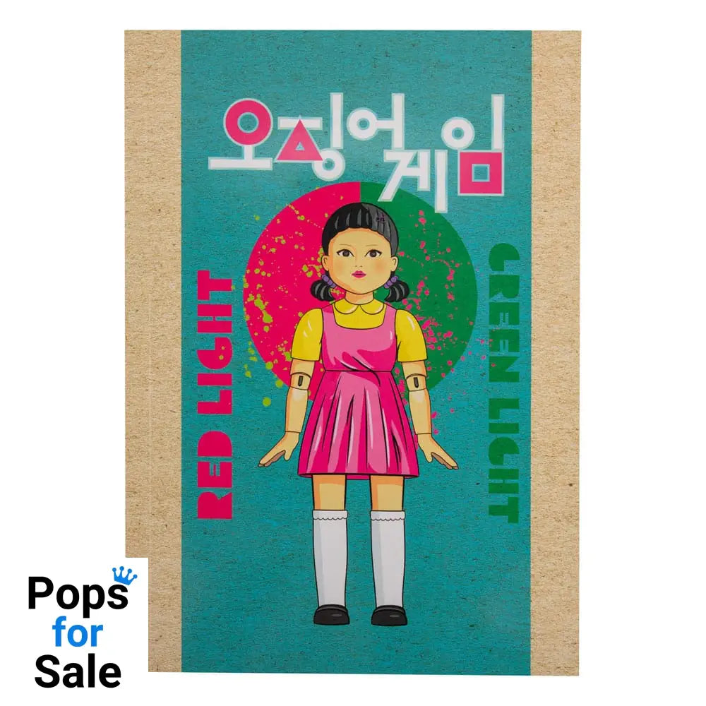 Squid Game Notebook Young-hee Stationery