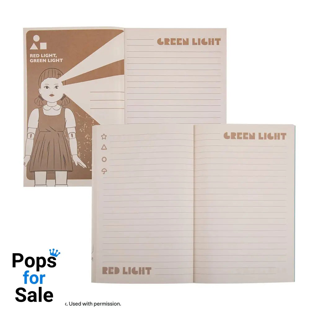 Squid Game Notebook Young-hee Stationery