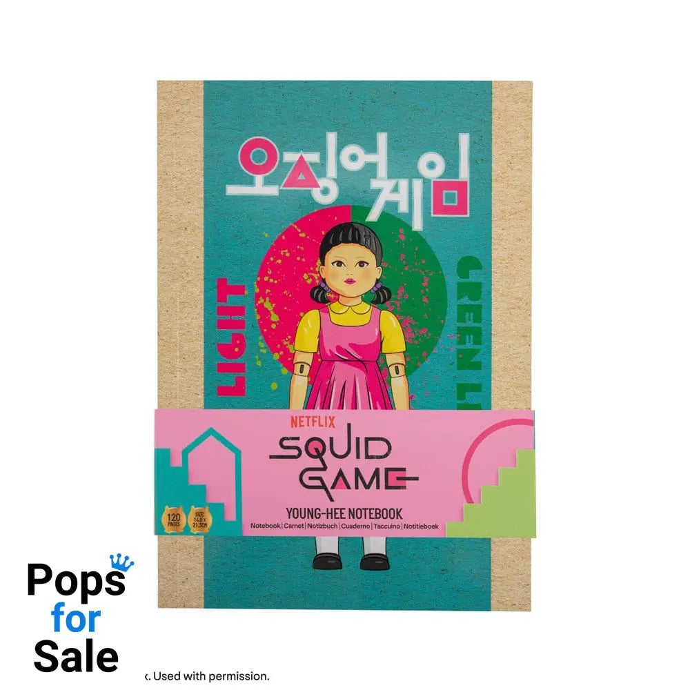 Squid Game Notebook Young-hee