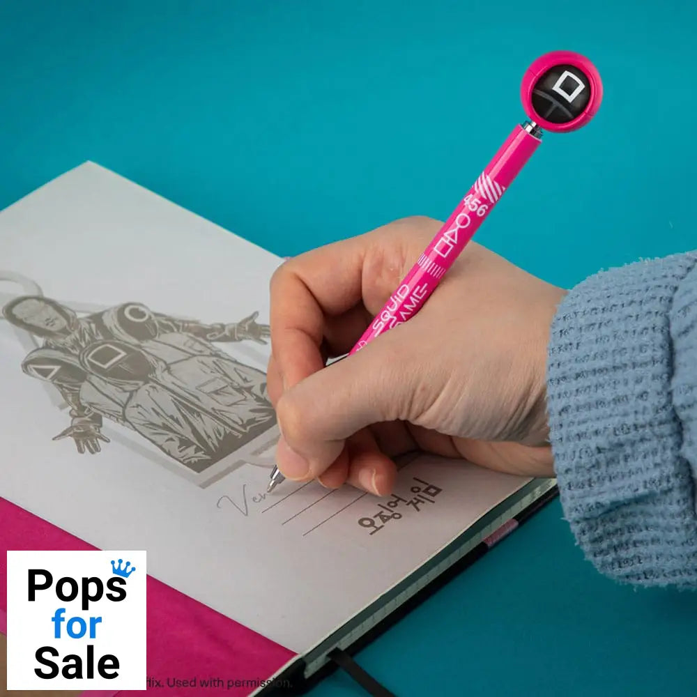 Squid Game Pen with Topper Guards