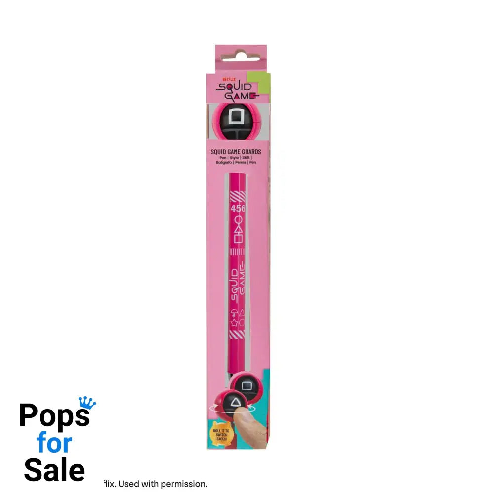 Squid Game Pen with Topper Guards