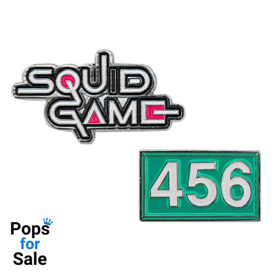 Squid Game Pins 2-Pack Squid Game & Player 456